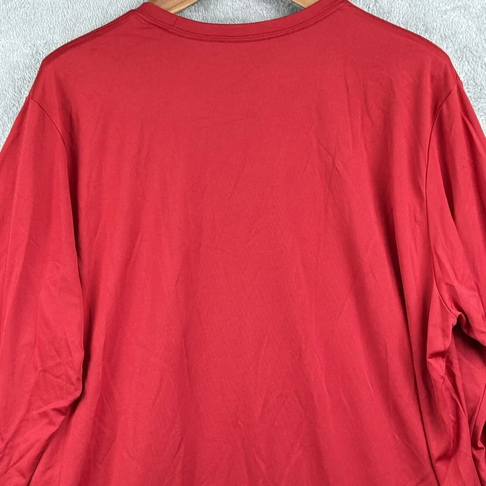 Indiana Hoosiers Basketball Adidas Mens‎ 2XL Red Shooting Shirt NCAA College NWT